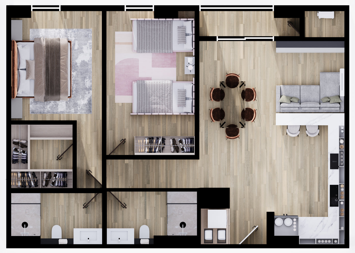 Barrio Roble, 2R